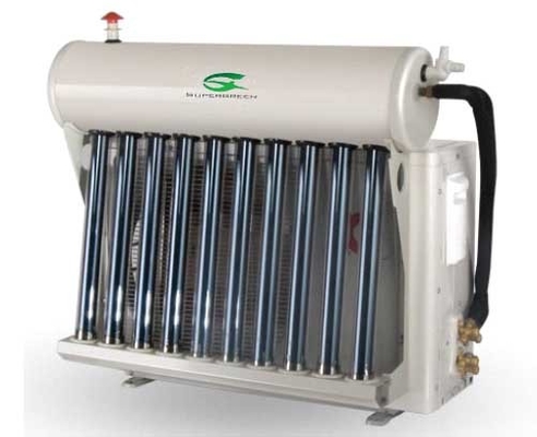 acondicionador de aire solar accionado solar montado en la pared partido del sistema de aire acondicionado la termal del vacío de 18000 BTU