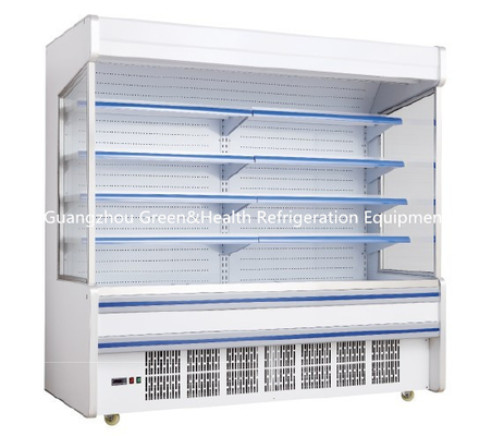 El refrigerador comercial abierto ajustable de Multideck, bebida bebe los refrigeradores para la tienda