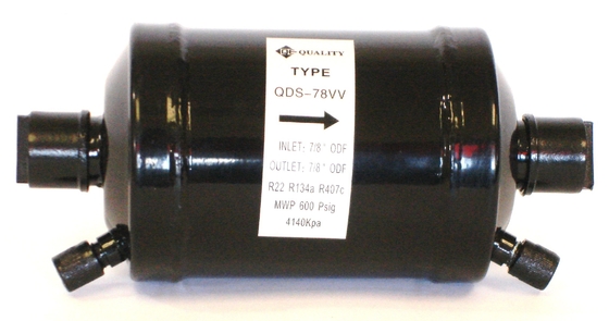 XH-9 7GR, 10GR, secador de cobre del filtro 12GR con el tubo de cobre para R134a, R12, tipo universal