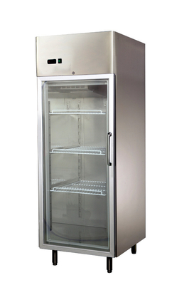 Congelador de refrigerador de cristal del acuerdo de la puerta de la eficacia alta para la barra, 740x870x2050