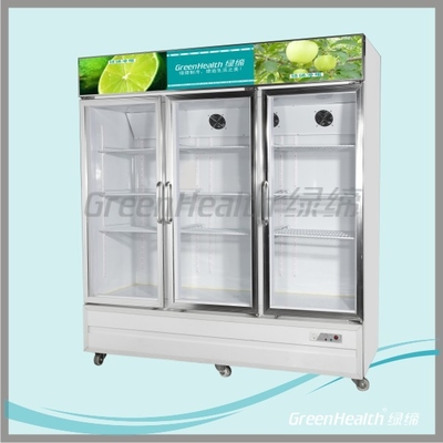 Refrigerador de la puerta del Superstore/escaparate de cristal del refrigerador/del refrigerador/del congelador