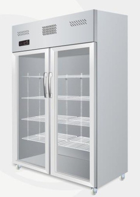 Refrigeradores comerciales de la exhibición
