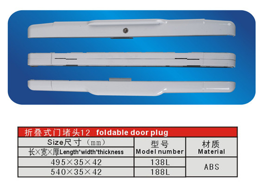 Enchufe plegable 188L 138L 495×35×42m m de la puerta de la pieza de recambio de SpareRefrigerator del ABS del OEM