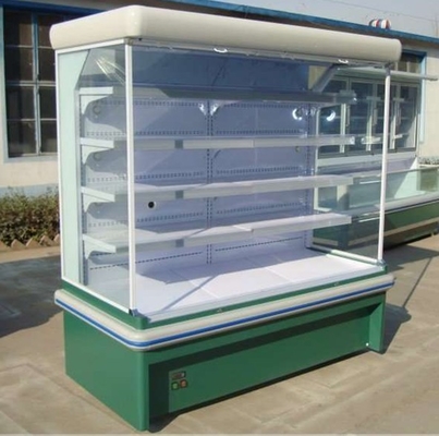 Refrigerador abierto ahorro de energía de Multideck, escaparate de la exhibición de la fruta y verdura del ultramarinos