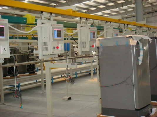 Planta de fabricación electrónica del refrigerador sistema de prueba de funcionamiento del congelador