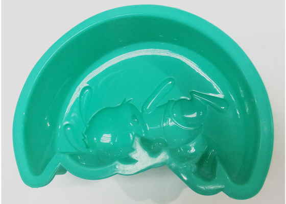 La torta del silicón de la novedad del horno/del congelador de la microonda moldea, las bandejas de la hornada del silicón
