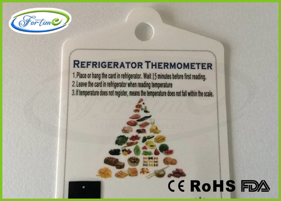 Termómetro del congelador de refrigerador del LCD de la aduana tira del termómetro/del refrigerador decorativos del ANIMAL DOMÉSTICO