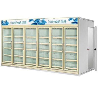 Ultramarinos 0 - los congeladores de cristal Frost de la puerta 10°C liberan con el compresor de Copeland