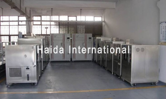 cámara programable de la cámara de la prueba de estabilidad de la humedad de la temperatura 80L con refrigeración por aire
