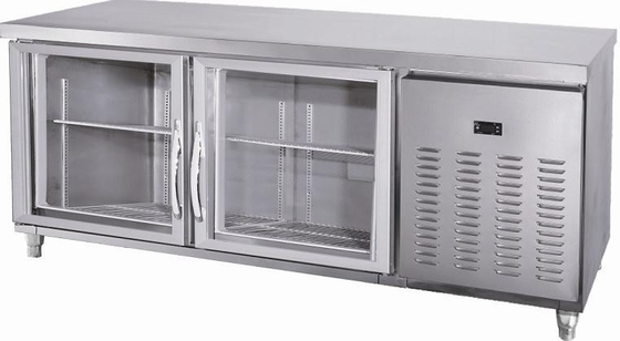 el 1.8m bajo top plano del refrigerador libre contrario de Frost con la refrigeración por aire de la fuerza