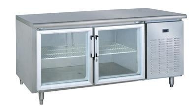 el 1.8m bajo top plano del refrigerador libre contrario de Frost con la refrigeración por aire de la fuerza