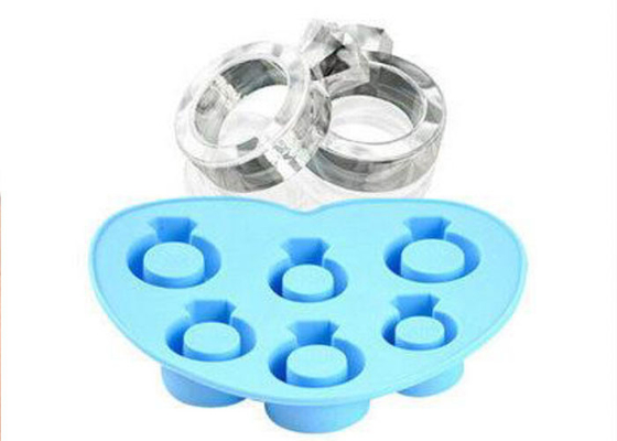 Cookware del silicón de la novedad/bandeja de hielo promocionales del silicón para el refrigerador