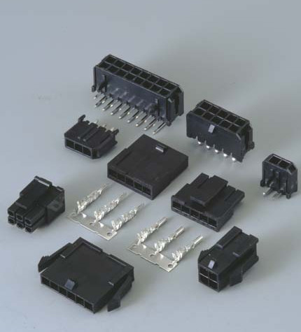 El varón a los conectores femeninos del alambre de la electrónica alterna Tyco 794616 Molex 43020 a los congeladores