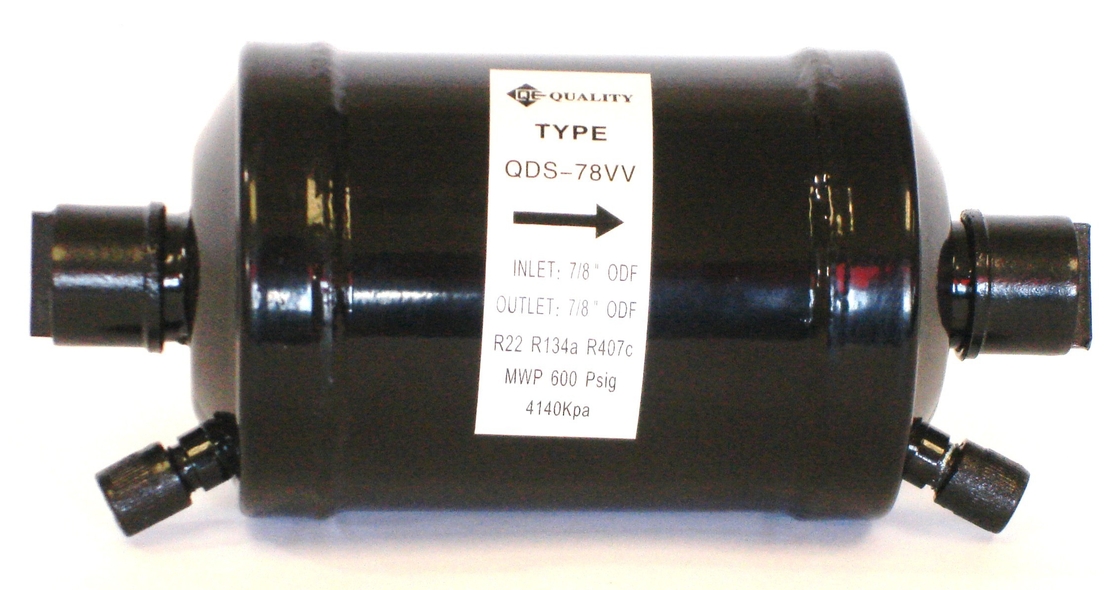 XH-9 7GR, 10GR, secador de cobre del filtro 12GR con el tubo de cobre para R134a, R12, tipo universal