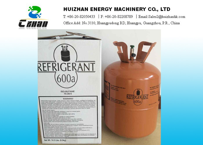 Reemplazo funcional natural de los refrigerantes R600a de Isobutene de la pureza elevada para R-12, R-22, R-134a