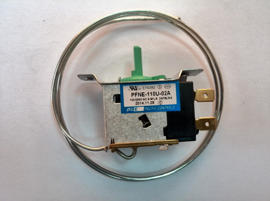 Termóstato tamaño pequeño del refrigerador de la alta precisión, gama -25~10°C de los temporeros